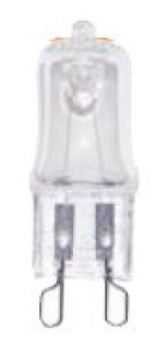Lampada alogena G9 28W chiara trasparente