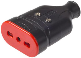 Presa  in gomma antischiacciamento 10/16A 250V