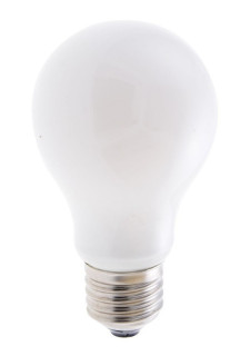 Lampada FILOLED Goccia OPALE bianco latte 8W 3000°K 1055Lm 330°