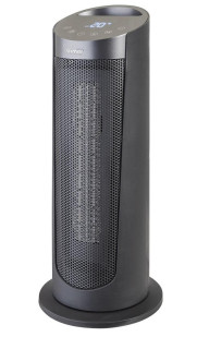 Termoventilatore a colonna PTC WiFi nero con comandi elettronici oscillante Bimar 2000W