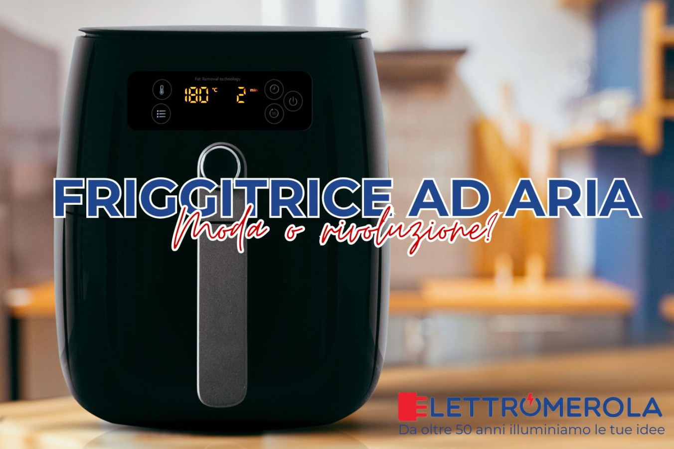 Friggitrice ad aria in cucina